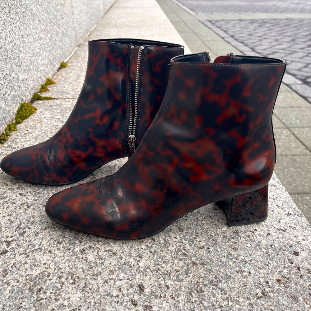 ZARA Tortoise Bootie